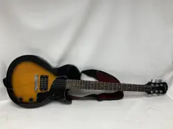 EPIPHONE BY GIBSON JUNIOR LES PAUL MODEL SINGLE CUTAWAY TOBACCO SUNBURST GUITAR