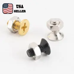 SET OF 3 PICKGUARD BRACKET SCREWS & NUT FOR GIBSON EPI LES PAUL 3 COLORS