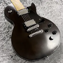 GIBSON LES PAUL STUDIO RAW POWER SATIN TRANSLUCENT EBONY 2009 3.94KG #GGC04