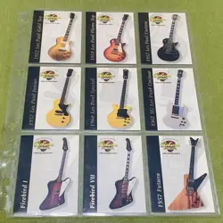 GUITAR TRADING CARD