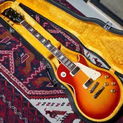 GIBSON 1975 LES PAUL DELUXE CHERRY SUNBURST - MINT CONDITION, MINI HUMBUCKERS