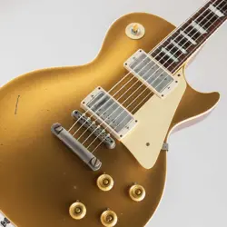 GIBSON 1957 LES PAUL STANDARD REISSUE - 60'S GOLD - USED, CUSTOM SHOP