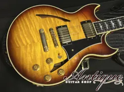 GIBSON CUSTOM SHOP JOHNNY A SIGNATURE HOLLOWBODY 2003 SUNSET GLOW SUNBURST