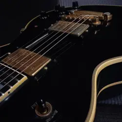 GIBSON CUSTOM SHOP YCS 1968 LES PAUL DJ AUTHENTIC EBONY MOD FINEST SAFE DELIVERY