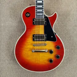1979 GIBSON LES PAUL CUSTOM - SUPER RARE 2 PC FLAME MAPLE TOP - ORIGINAL CASE