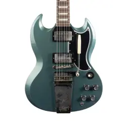 USED GIBSON CUSTOM 1964 SG STANDARD MAESTRO MURPHY LAB - LIGHT AGED PELHAM BLUE
