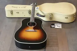 MINTY! 2024 GIBSON J-45 STANDARD ACOUSTIC/ ELECTRIC JUMBO VINTAGE SUNBURST +CASE