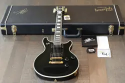 2012 GIBSON LTD ED TAK MATSUMOTO SIGNATURE DC CUSTOM BLACK EBONY + COA OHSC