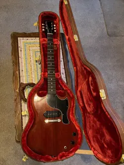 GIBSON SG JUNIOR 2019 - PRESENT - VINTAGE CHERRY W/ CASE