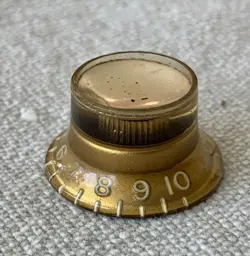 1961 GIBSON ES-120T ELECTRIC GUITAR ORIGINAL KNOB POINTERS MADE IN USA