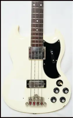 VINTAGE WHITE GIBSON