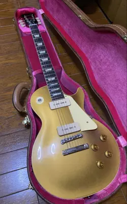ELECTRIC GUITAR GIBSON CUSTOM SHOP LES PAUL 1956 GOLD TOP MADE IN 2024 S/N 63359