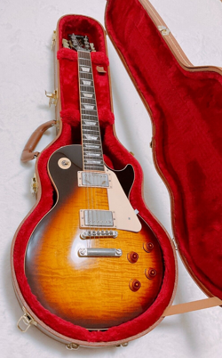 GIBSON USA LES PAUL STANDARD 2019 TRADITIONAL AA FIGURED MAPLE TOP W/HARD CASE