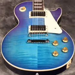 GIBSON LES PAUL STANDARD 50S FIGURED TOP BLUEBERRY BURST  3.94KG  S N 21514037
