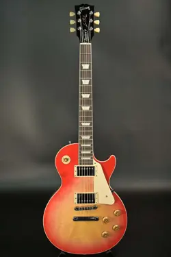 GIBSON EXCLUSIVE LES PAUL STANDARD 50S PLAIN TOP WASHED CHERRY SUNBURST   SAKAE