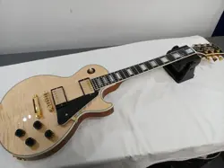 GIBSON CUSTOM SHOP LES PAUL CUSTOM F GOLD HARDWARE USA SOLID ELECTRIC GUITAR