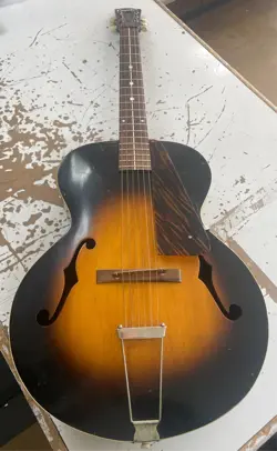 CAPITAL ARCHTOP ACOUSTIC GUITAR J.W. JENKINS COMPANY - 