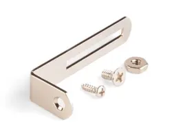 CHROME PICKGUARD BRACKET FOR GIBSON LES PAUL LP CUSTOM WITH SCREWS