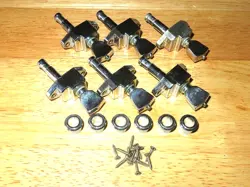 GIBSON 2007 USA CHROME FIREBIRD TUNERS W/CROWN KEYS
