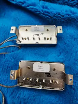 GIBSON 61 PAF PICKUP MATCHED SET - SG LES PAUL - GUITAR PICKUPS 61T 61R 