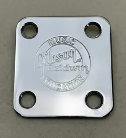  GIBSON EPIPHONE LES PAUL ELECTRIC GUITAR ORIGINAL NECK PLATE