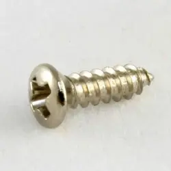 NICKEL GIBSON SIZE PICKGUARD SCREWS PACK OF 20