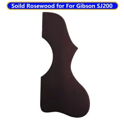 FOR GIBSON SJ200 ACOUSTIC GUITAR PICKGUARD SOILD ROSEWOOD SELF ADHENSIVE 2 MM