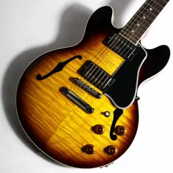 2020 GIBSON CUSTOM SHOP CS-336 FLAMETOP | VINTAGE SUNBURST, SMALLER ES-335