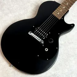 GIBSON MELODY MAKER SATIN EBONY BLACK ELECTRIC GUITAR