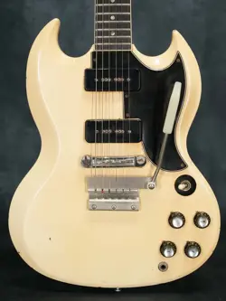 GIBSON 1965 SG SPECIAL POLARIS WHITE