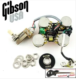 NEW WIRING HARNESS GIBSON SG STANDARD - FULL/COMPLETE WITH PLATE - GUITAR SG
