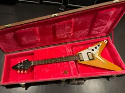 EPIPHONEBY GIBSON CUSTOM SHOP 1958 KORINA FLYING V AGED NATURAL