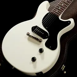GIBSON CUSTOM SHOP 1958 LES PAUL JUNIOR DOUBLE CUT VOS POLARIS WHITE