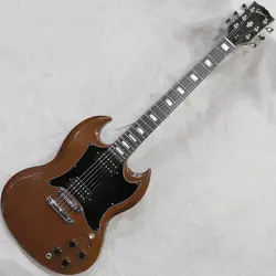 SG STANDARD '74 LARGE PICKGUARD MODIFY NATURAL MAHOGANY GIBSON VINTAGE SLIGHTLY
