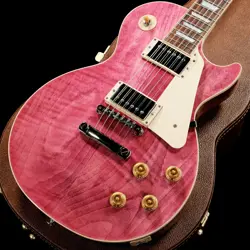 USED GIBSON USA / LES PAUL STANDARD 50S FIGURED TOP TRANSLUCENT FUCHSIA SHIBUYA