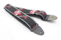 VINTAGE GIBSON 'THE USA' GUITAR STRAP (RED/BLUE/WHITE)