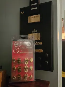 STEW MAC- GIBSON LES PAUL - TUNERS, GUITAR JACK, KNOBS, SWITCH PARTS