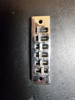 VTG GIBSON SCHALLER HARMONICA BRIDGE MADE IN WEST GERMANY