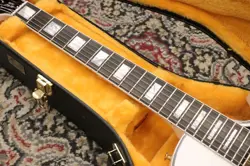 GIBSON CUSTOM SHOP SECOND PRODUCT LES PAUL W/ EBONY FINGERBOARD ALPINE WHITE SAF