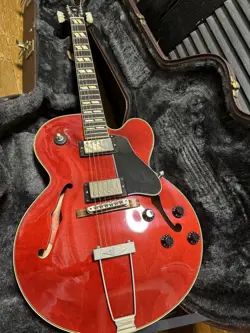 GIBSON ES-275 2016 CHERRY RED FULL ACOUSTIC JAZZ GUITAR - USED, RARE
