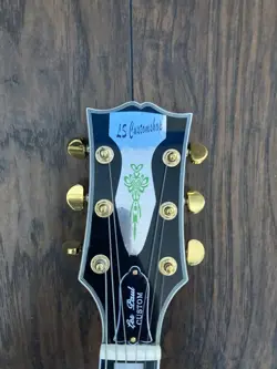 VERY SLIGHTLY USED GIBSON LES PAUL CUSTOM BLACK