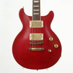 GIBSON LES PAUL STANDARD DOUBLE CUTAWAY PLUS TRANS RED ELECTRIC GUITAR USED F/S