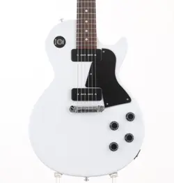 GIBSON LES PAUL SPECIAL TRIBUTE P-90 WORN WHITE SATIN 2023 ELECTRIC GUITAR USED