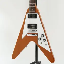 USED 70S FLYING V ANTIQUE NATURAL SN. 226130040 GIBSON SLIGHTLY SIGNS OF USE