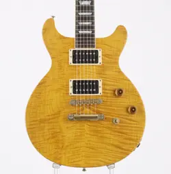 USED GIBSON / LES PAUL STANDARD DOUBLE CUTAWAY PLUS MODIFIED TRANS AMBER 2002