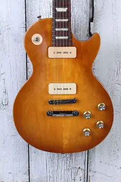 GIBSON 2011 LES PAUL STUDIO TRIBUTE 60'S ELECTRIC GUITAR HONEY BURST WITH CASE