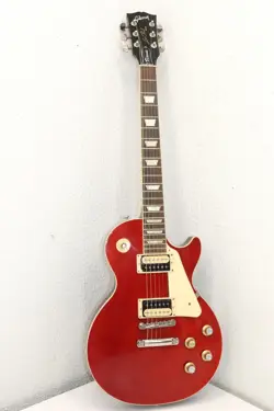 GIBSON USA LES PAUL CLASSIC TRANSLUCENT CHERRY ELECTRIC GUITAR 2021