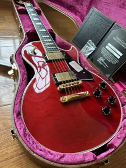 2014 GIBSON LES PAUL CUSTOM - WINE RED