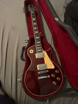 1980 VINTAGE GIBSON LES PAUL STANDARD WINE RED TOM SHAW PICKUPS +OHSC USA
