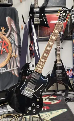 2018 GIBSON SG STANDARD W/ KAHLER TREMOLO, EMGS SOLDERLESS WIRING, DELUXE TUNERS